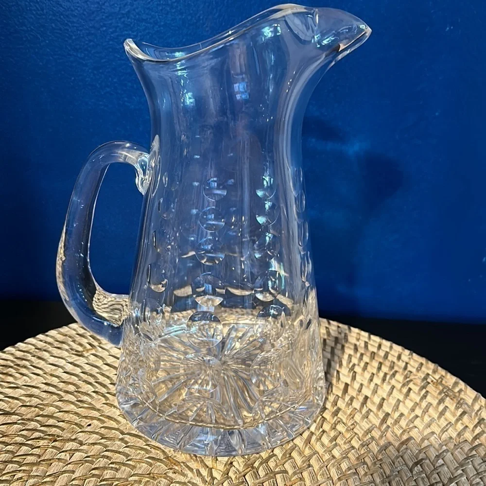 NWT Impulse LUXEMBOURG CRYSTAL 50 Ounce Clear PITCHER